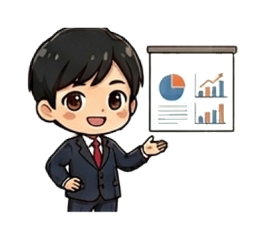 前提条件を整理して説明するイラスト